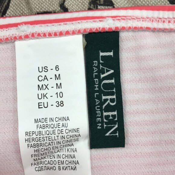 RALPH LAUREN SEERSUCKER STRIPE BIKINI Swim - Picture 2 of 5